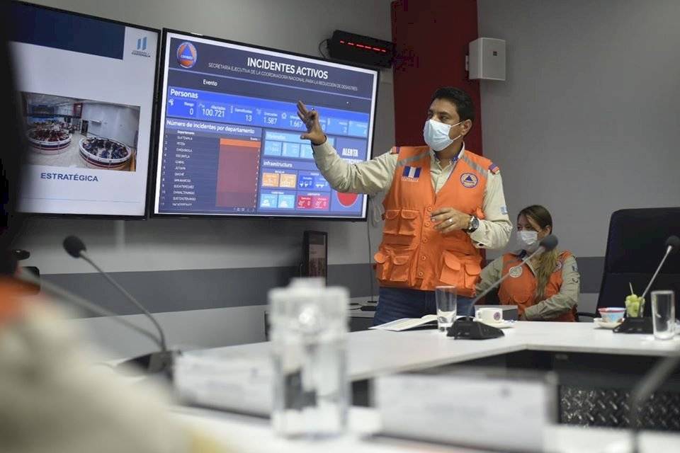 vicepresidente Guillermo Castillo se reúne con entidades por tema del coronavirus