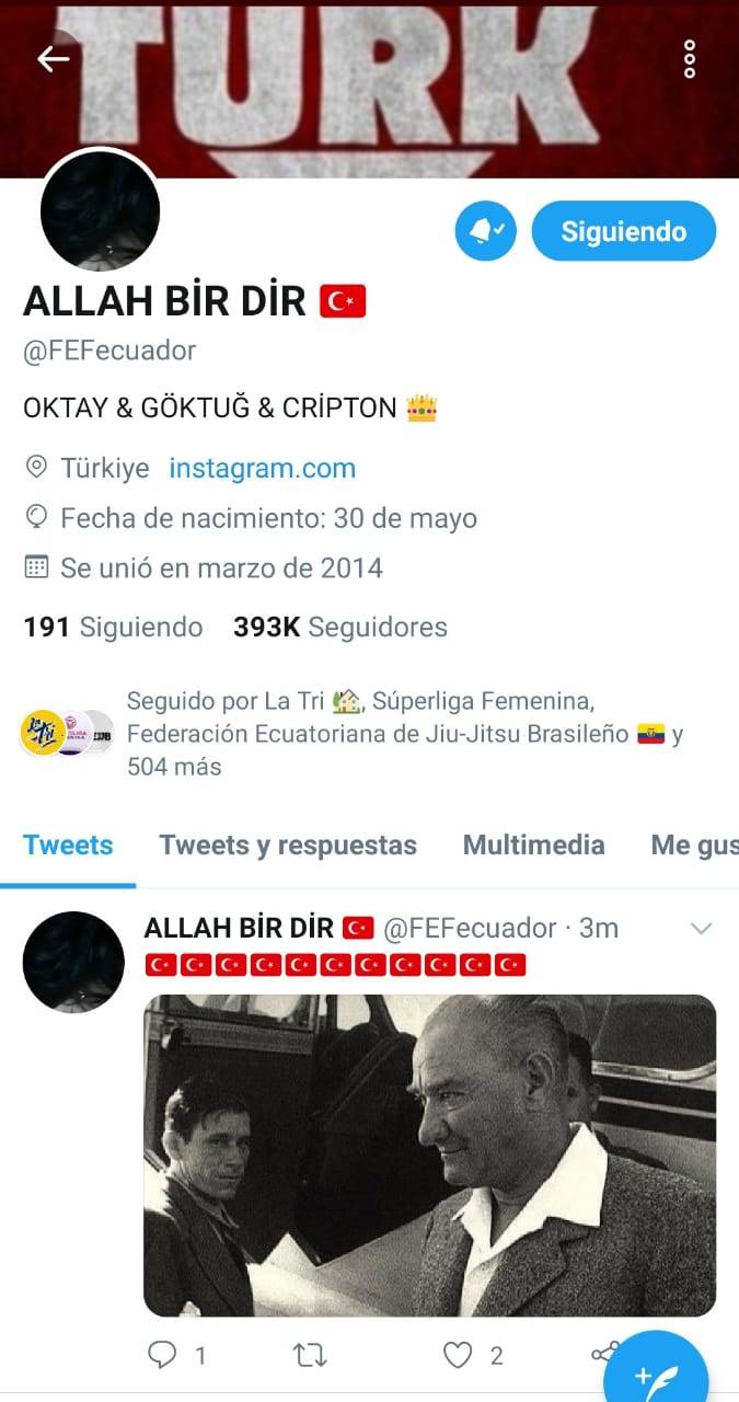 De nuevo, cuenta de Twitter de la FEF es hackeada De nuevo, cuenta de Twitter de la FEF es hackeada