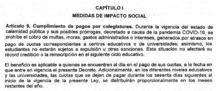 Artículo 9 del decreto 12-2020