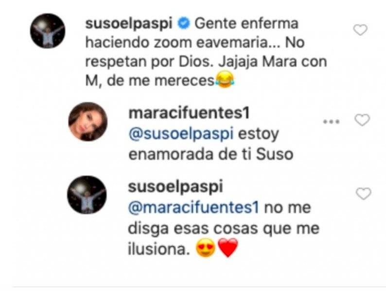 Captura de pantalla Instagram