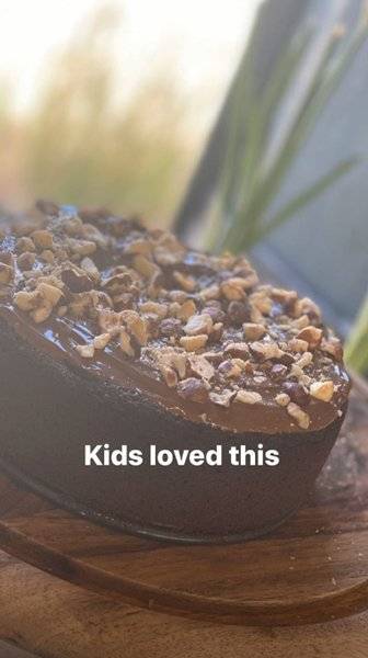 Pastel de nutella