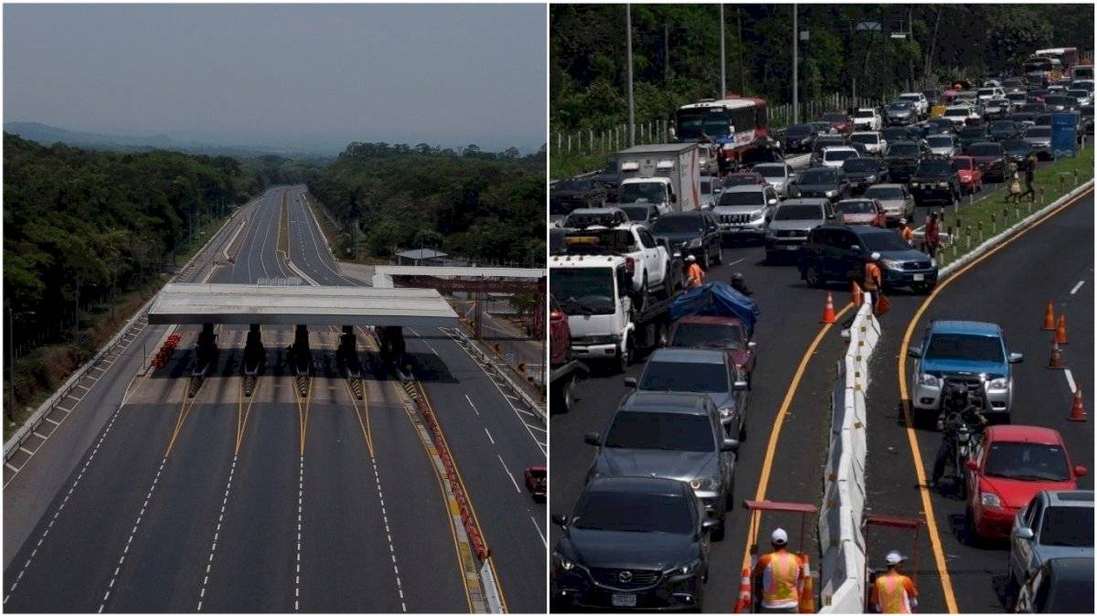 Peaje Palín-Escuintla 2020 y 2019
