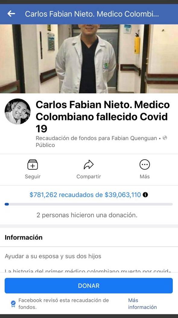 Delincuentes intentaron estafar a personas usando nombre de médico fallecido Delincuentes intentaron estafar a personas usando nombre de médico fallecido
