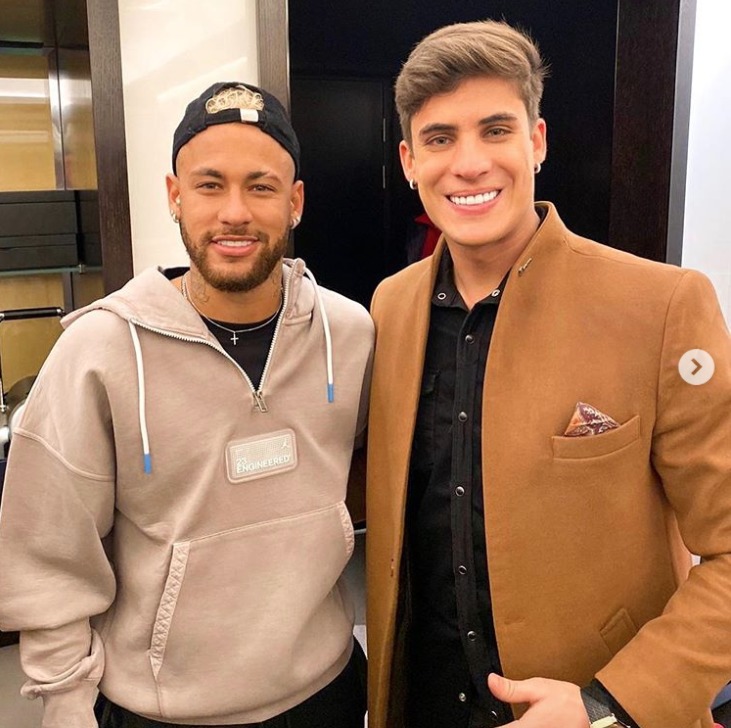 Novio madre de Neymar
