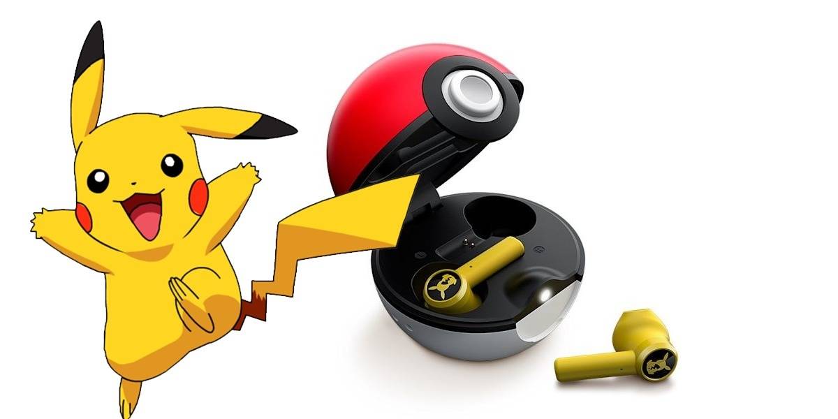 Pokémon: los audífonos oficiales de Pikachu vienen con todo y pokebola