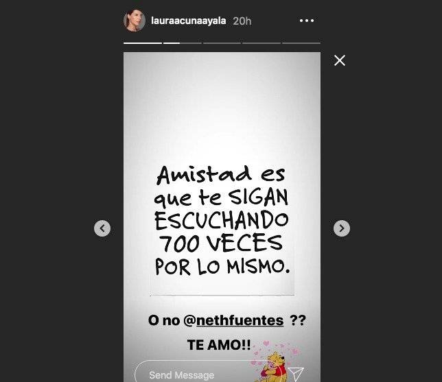 Laura Acuña y Gineth Fuentes