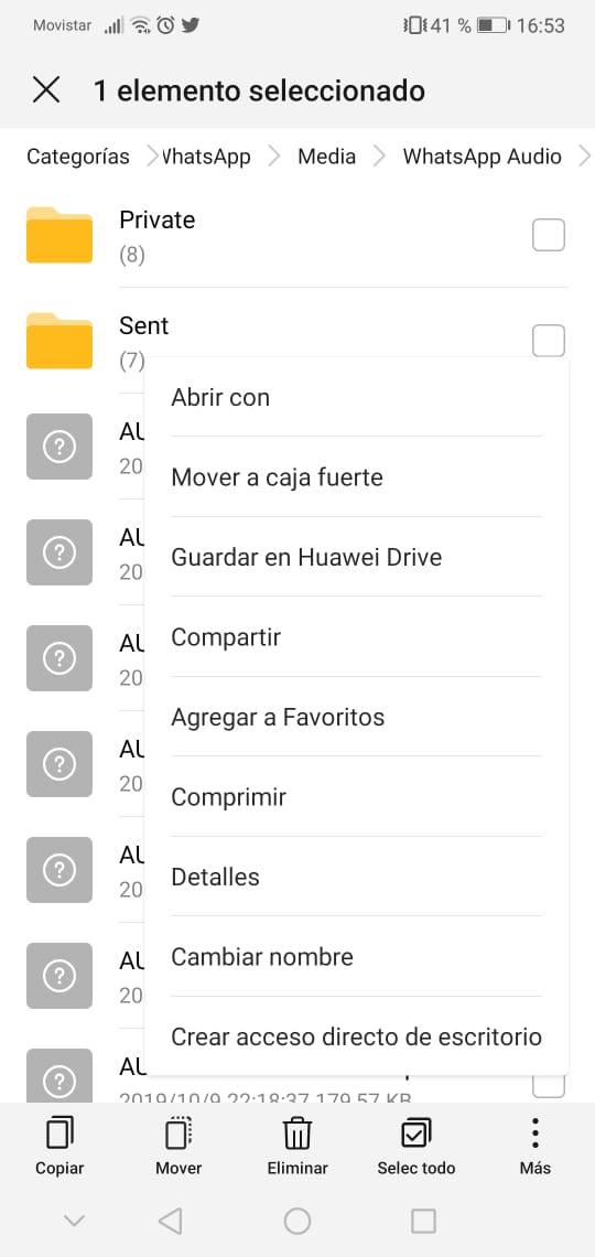 Aprende a encontrar los audios de WhatsApp que incluso ya los borraste
