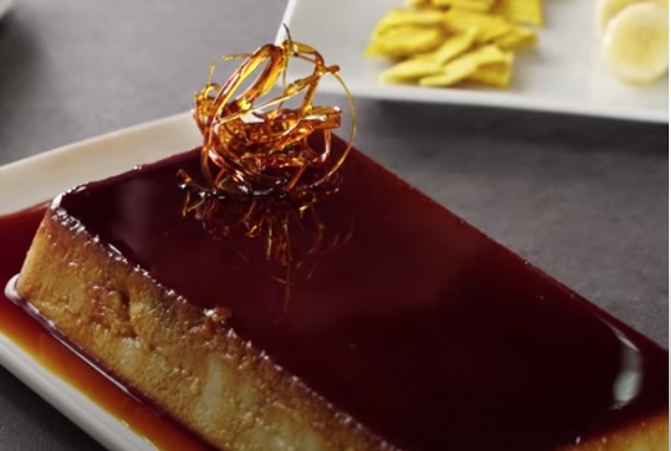 Flan de plátano/Kiwidelimón