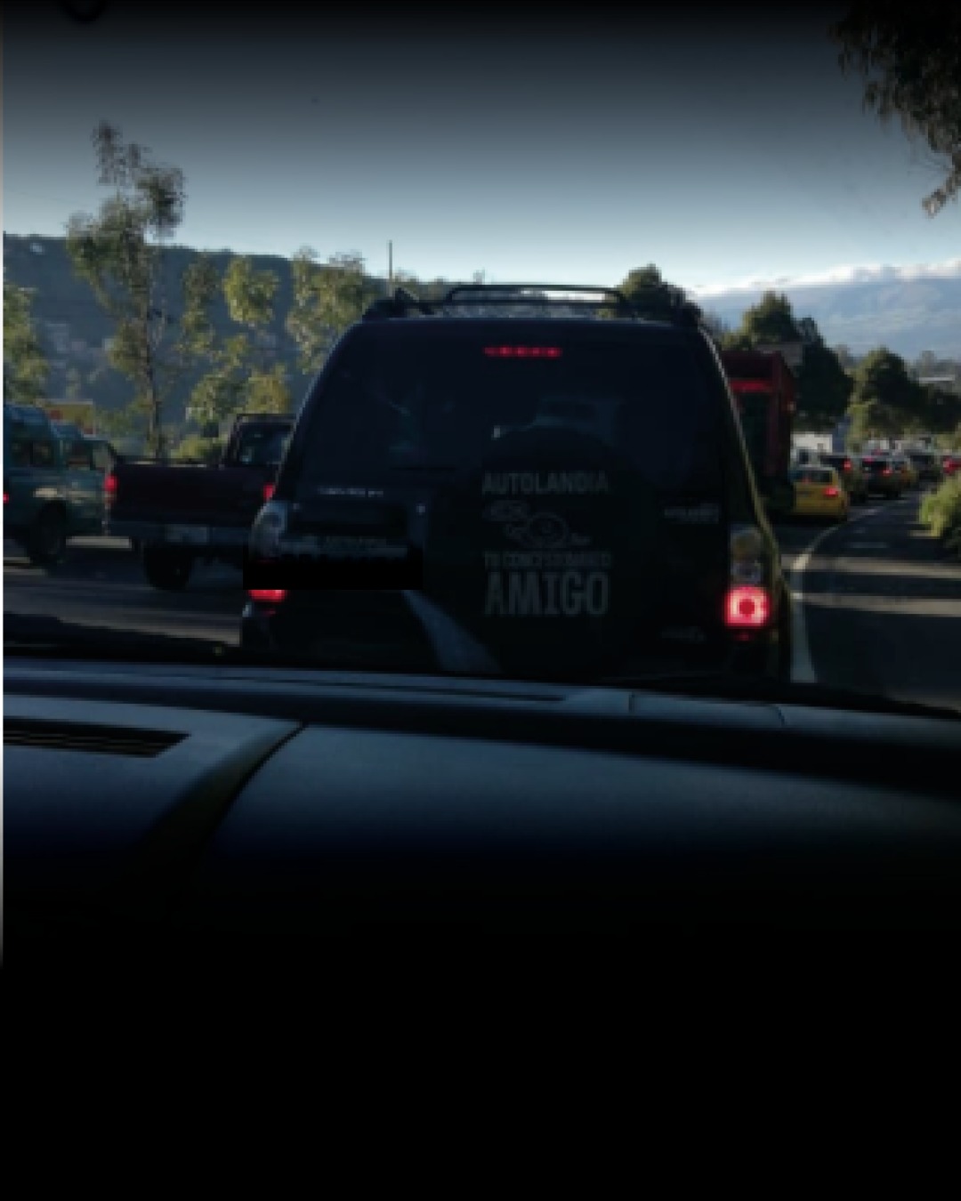 ¡Increíble! Se reporta tráfico en Quito este 20 de abril