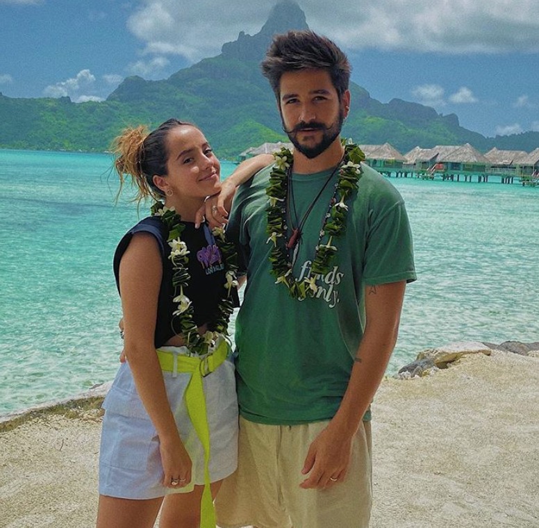 Camilo y Evaluna en sus vacaciones