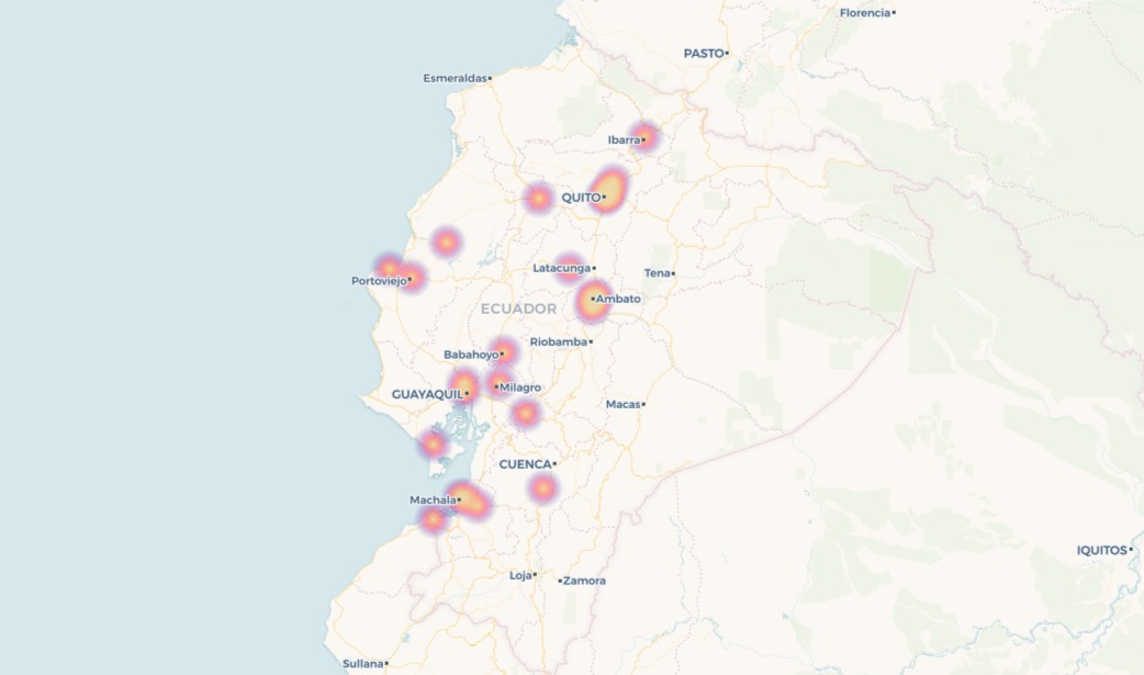 Estos son los sitios de mayor aglomeración en Quito, Guayaquil y Cuenca