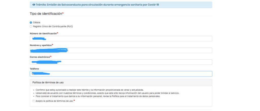 Cómo sacar un salvoconducto