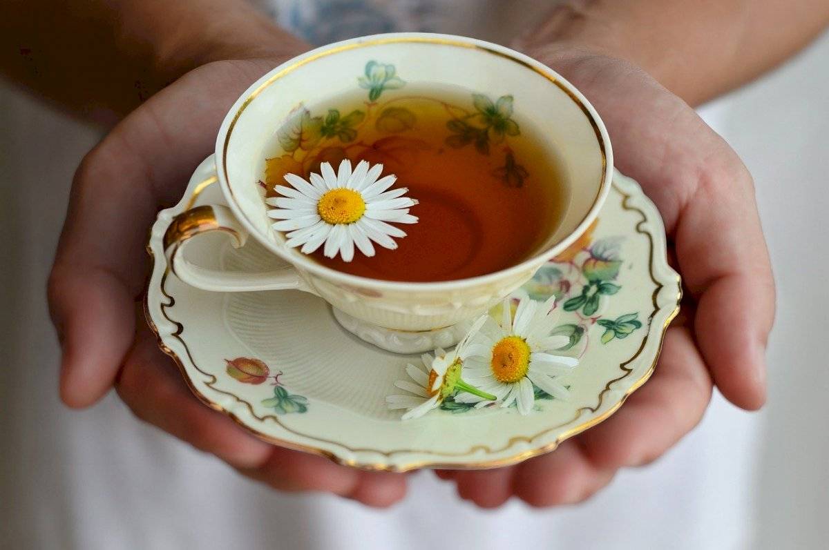 Prepara té de manzanilla para dormir y calma la ansiedad