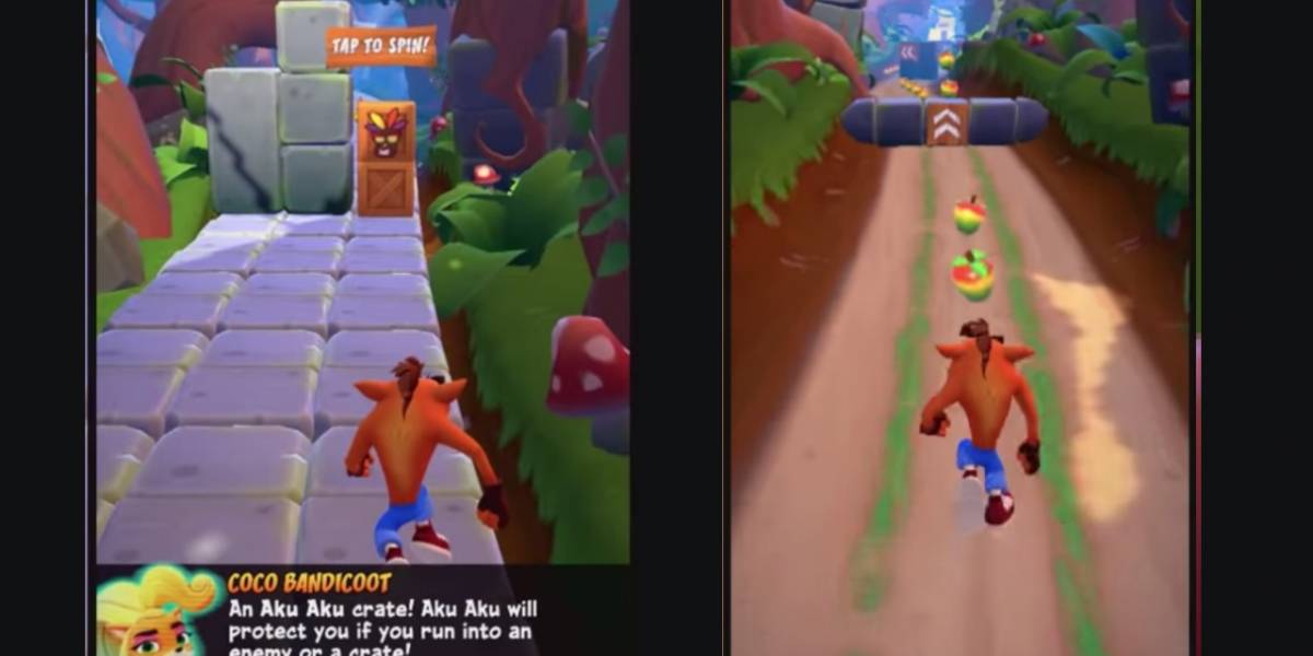 Crash Bandicoot Mobile aparece por sorpresa en Android