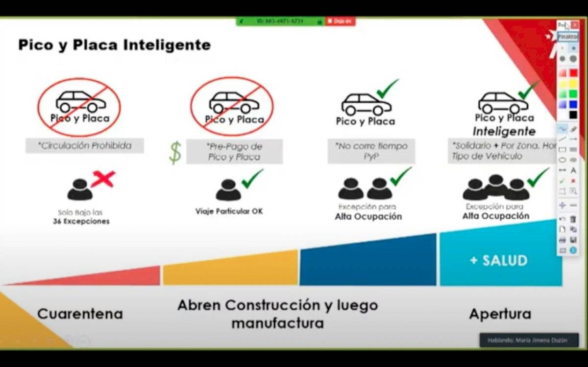 Nueva propuesta de movilidad de Claudia López