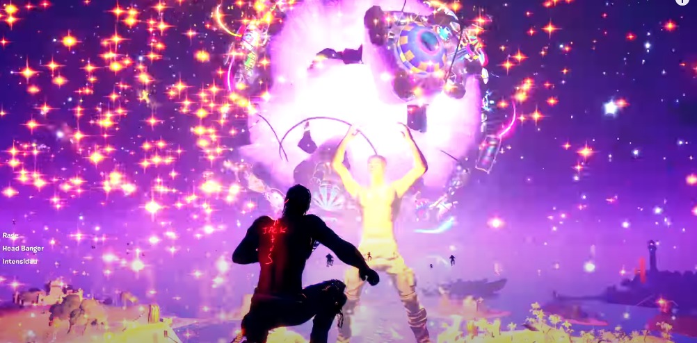 Concierto completo de Fortnite con Travis Scott y las teorías que trae ¡Video!