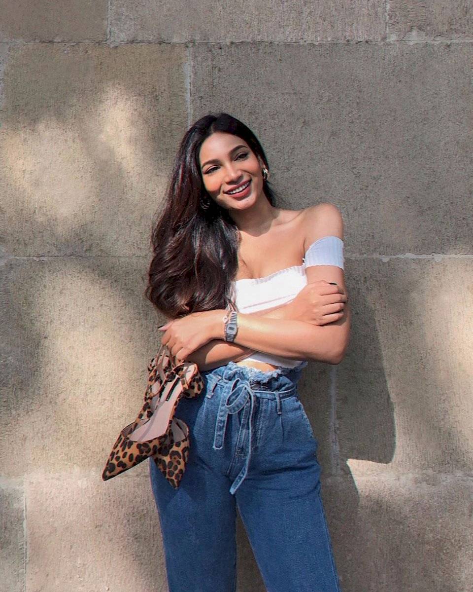 Jeans estilo paperbag