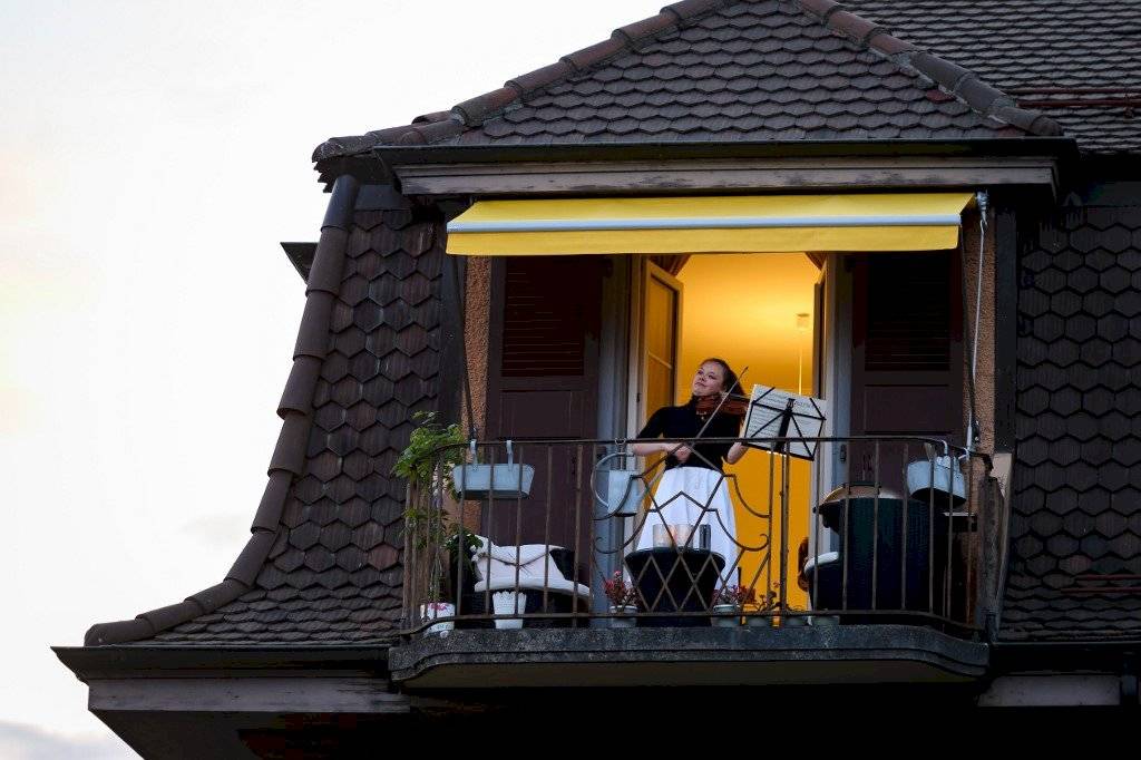 Violinista moldava Alexandra Conunova