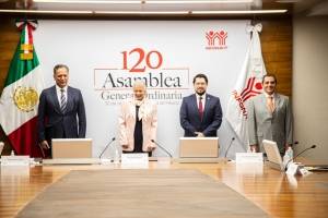 Infonavit celebró su 120 Asamblea General Ordinaria de manera virtual.