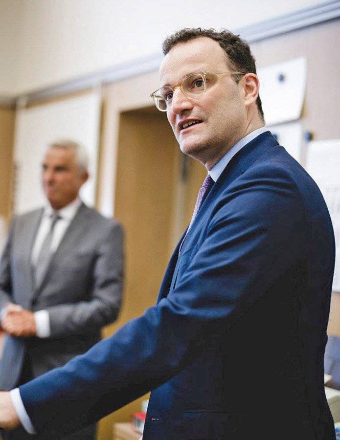 Jens Spahn, Ministro federal de Salud Alemania