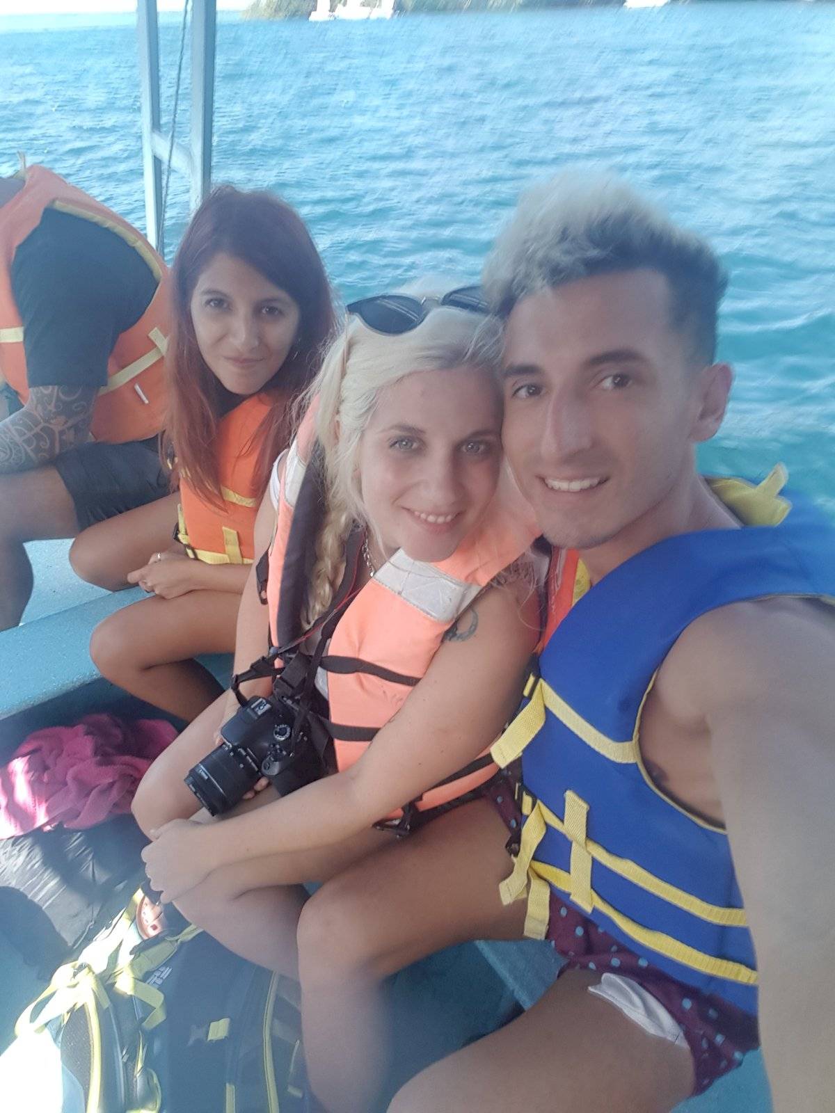 Daniel Pereyra, Luchi Gil y Pamela Arnedo