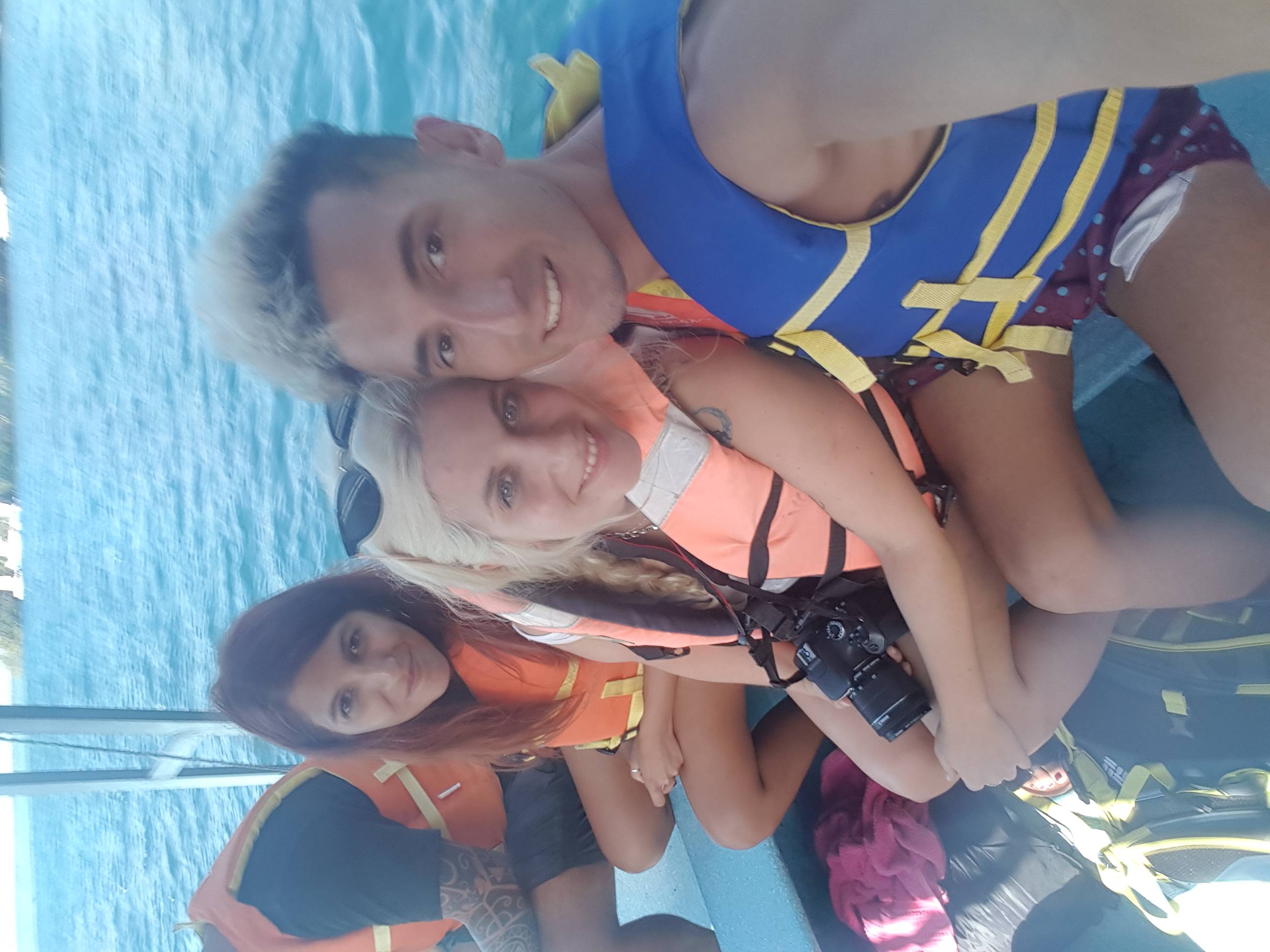 Daniel Pereyra, Luchi Gil y Pamela Arnedo