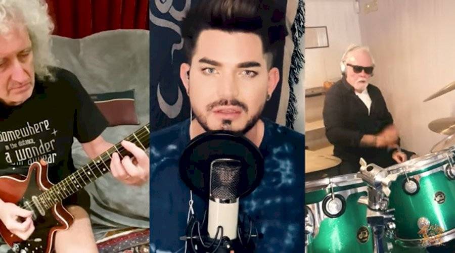 Brian Taylor, Adam Lambert y Roger Taylor