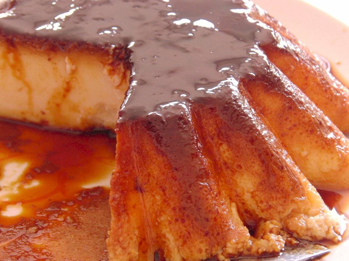 Flan de café