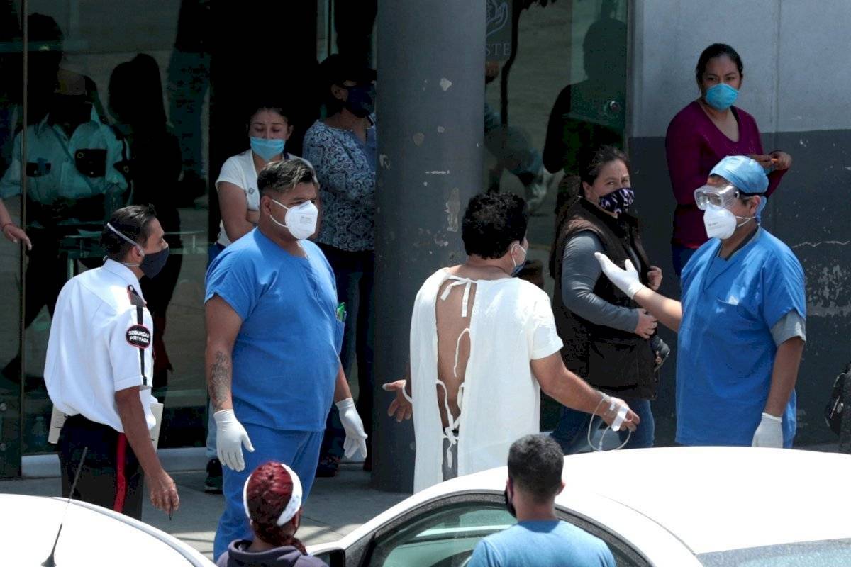Hombre hospital México