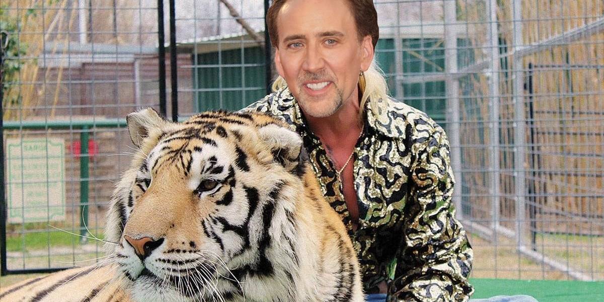 Tiger King podría convertirse en una serie protagonizada por Nicolas Cage