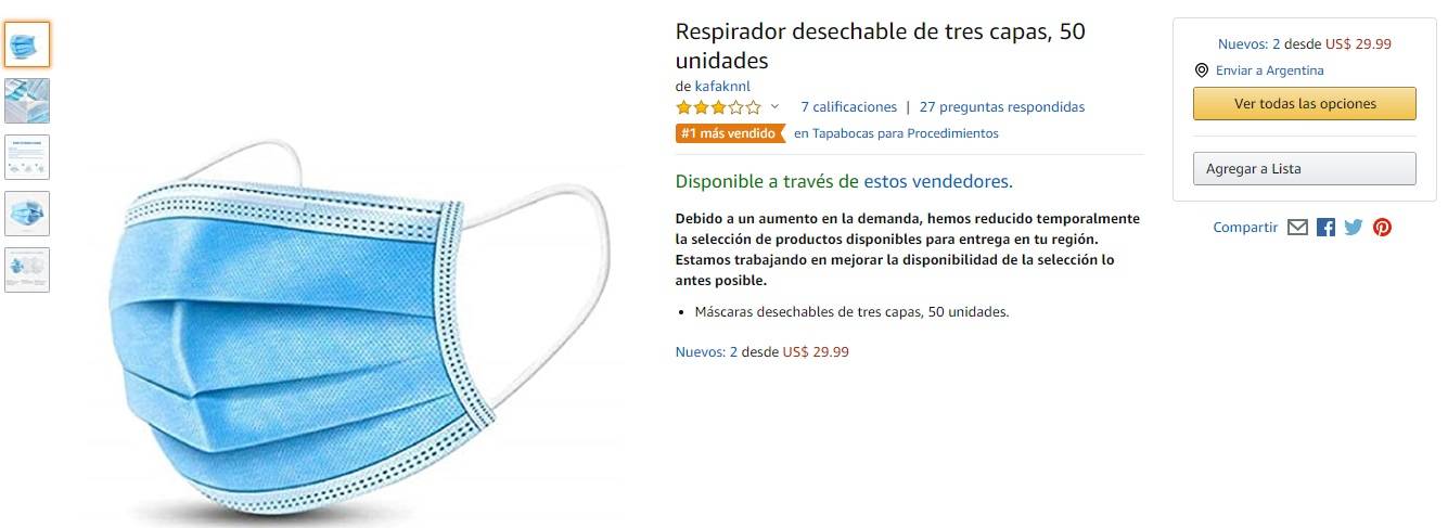 Tapabocas USA Tapabocas USA