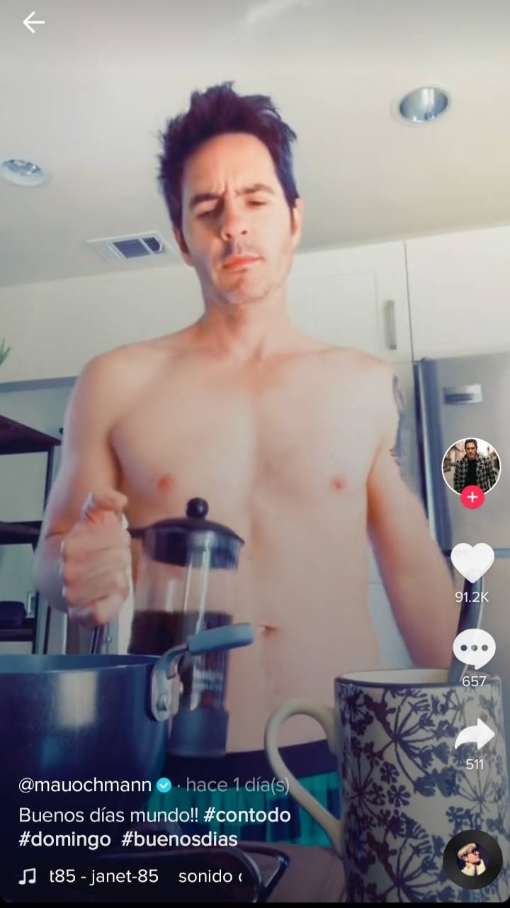 Mauricio Ochman en Tik Tok Mauricio Ochman en Tik Tok