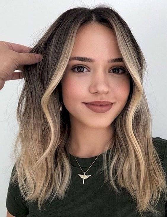 Efectos de color para cabello negro