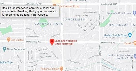 Fan usa Google Maps y encuentra la guarida secreta de Heisenberg