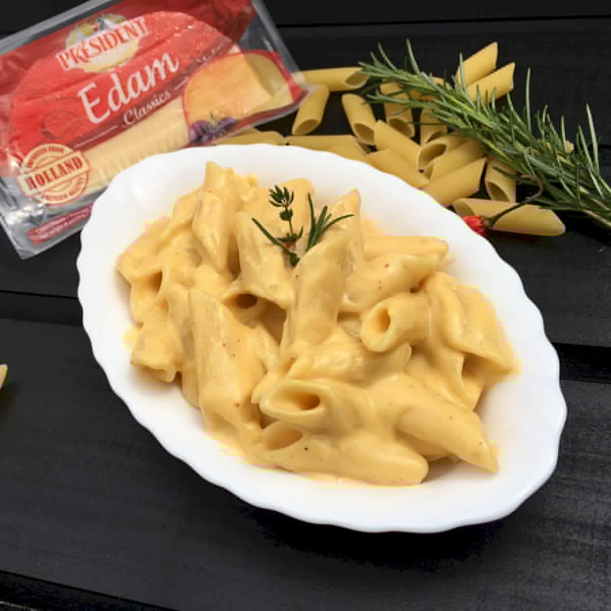 macarrones con queso president