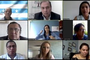 Reunión de asambleísta con el ministro de Trabajo