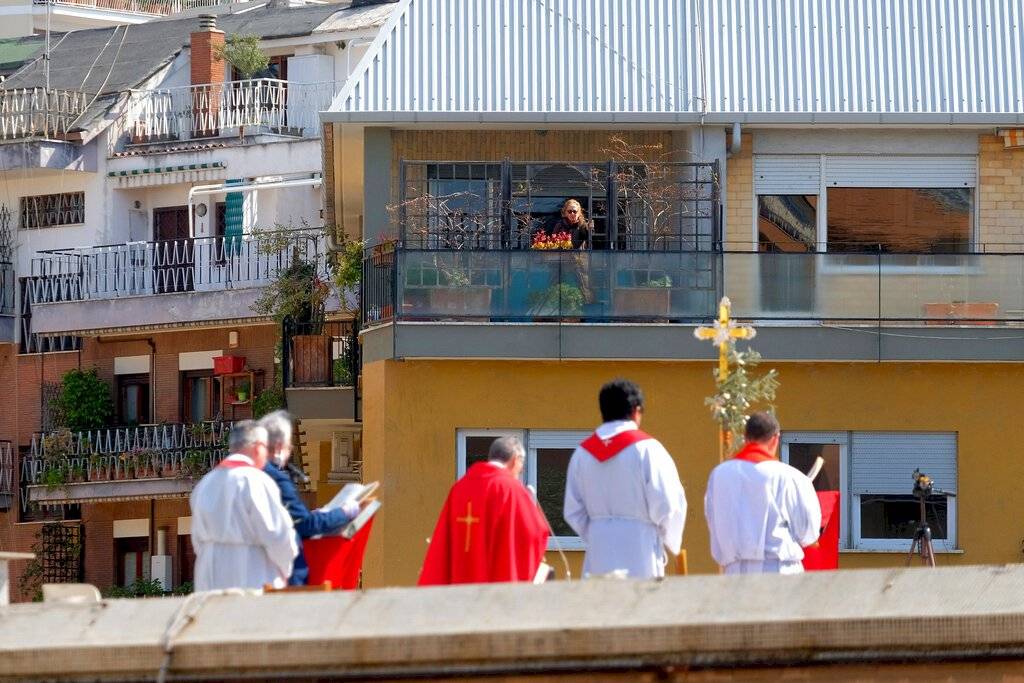 Domingo de Ramos en Italia, en plena pandemia de Covid-19