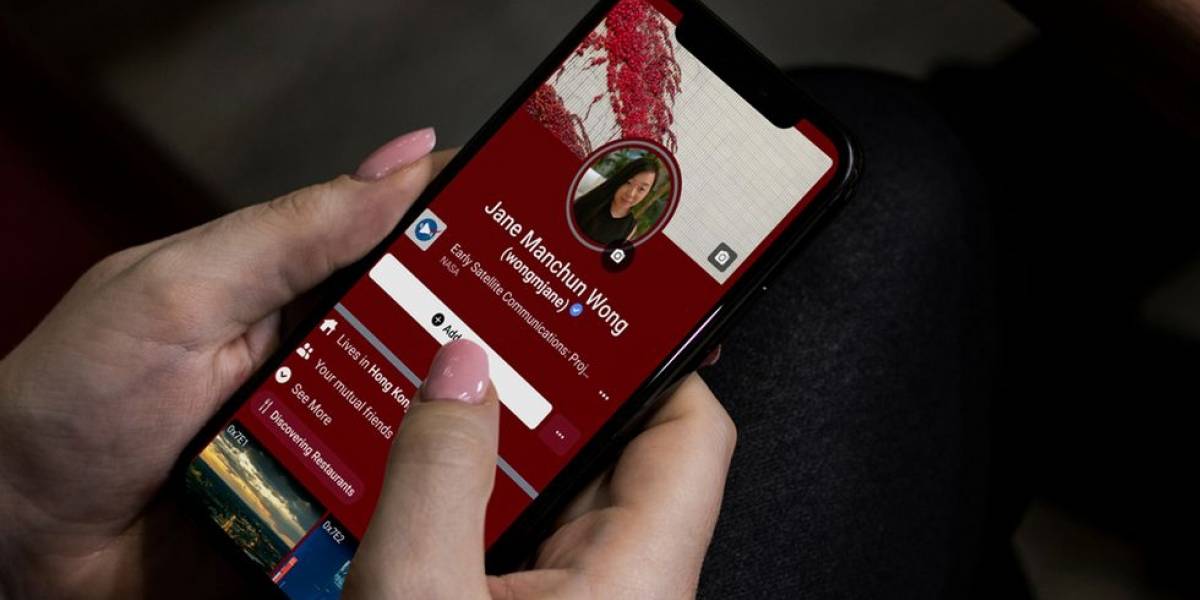 Facebook permitiría que cambies tu perfil de color y así funcionaría