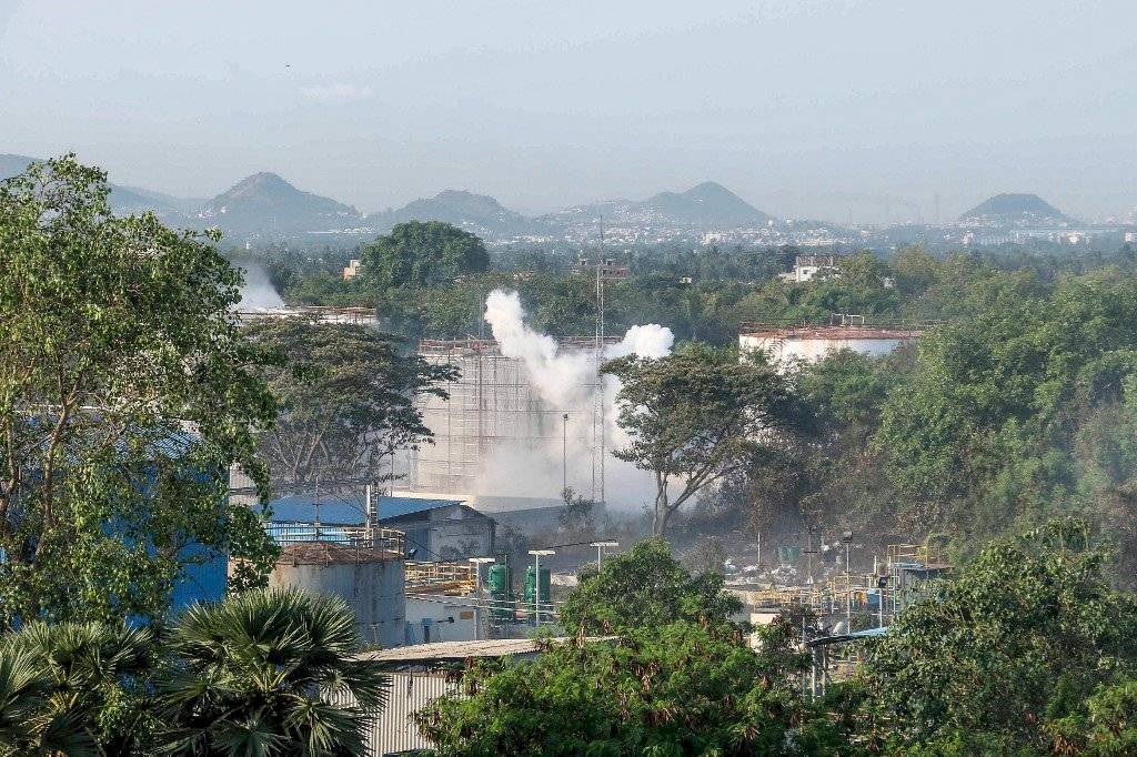 Fuga de gas en fábrica química de la India