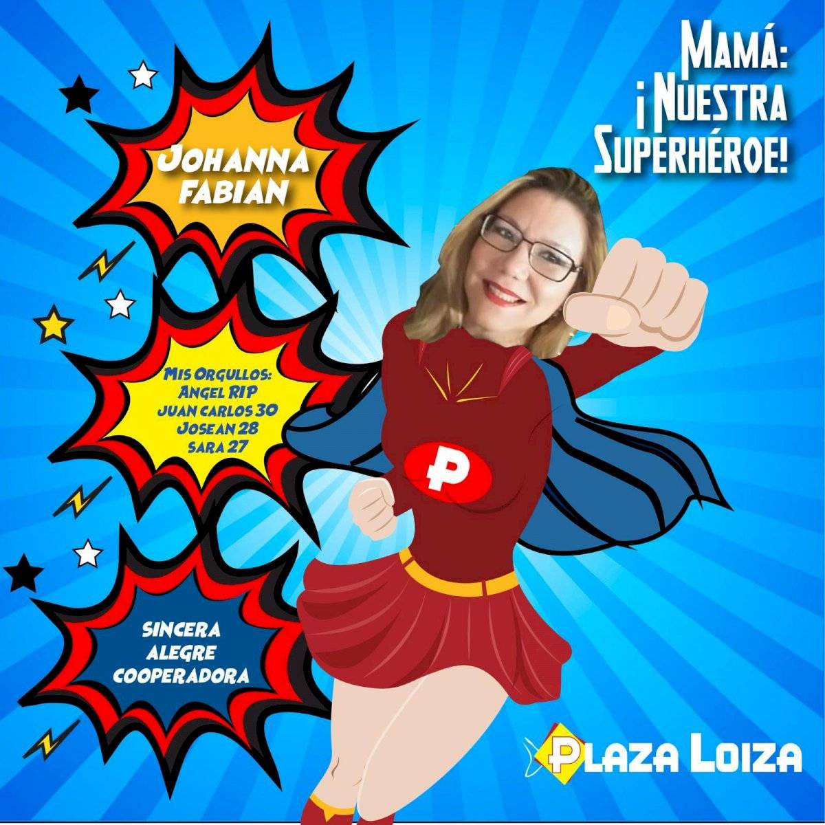 campaña Plaza Loiza Madres 2020