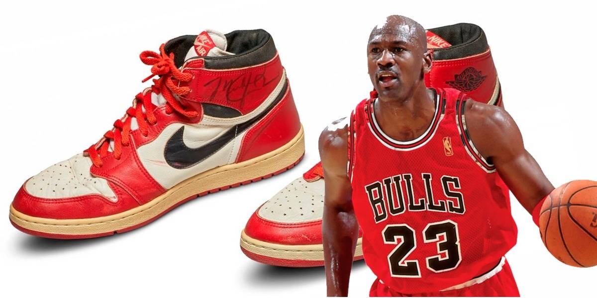 Los Nike Air Jordan 1 originales de Michael Jordan salen a subasta