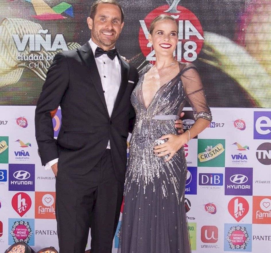 Foto Instagram: Cristián Arriagada junto a Javiera Suárez