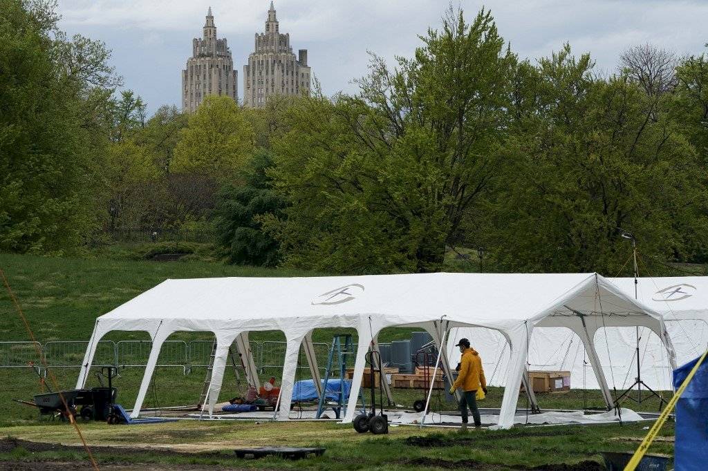 Hospital de campaña en Central Park