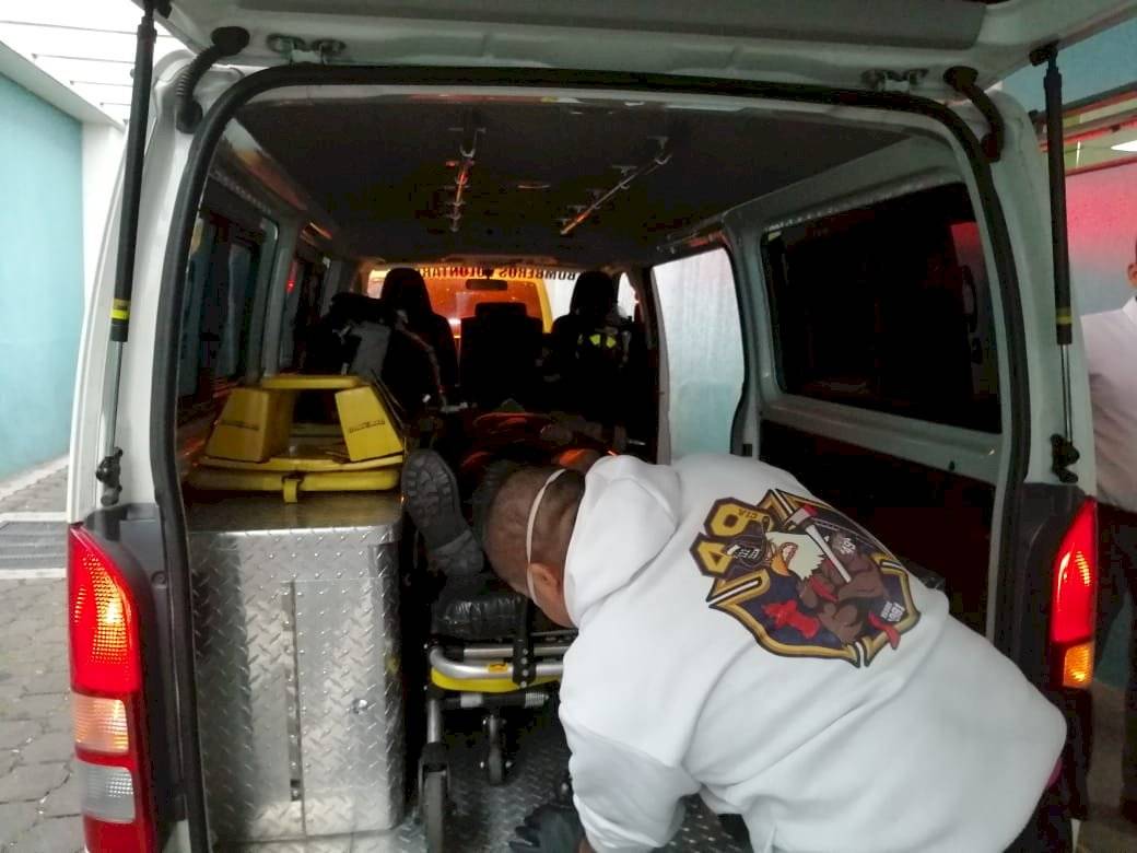 guardia herido en zona 4 de Mixco