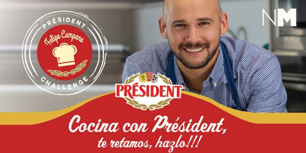 pastel de frutos rojos con crema batida Président