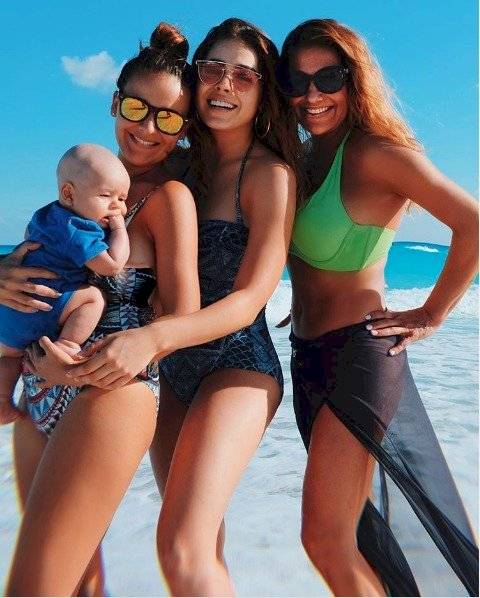 Danna Paola y su mamá