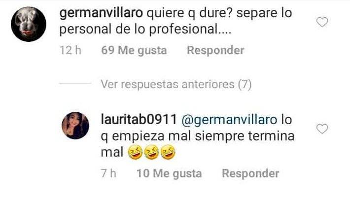 Captura de pantalla Instagram