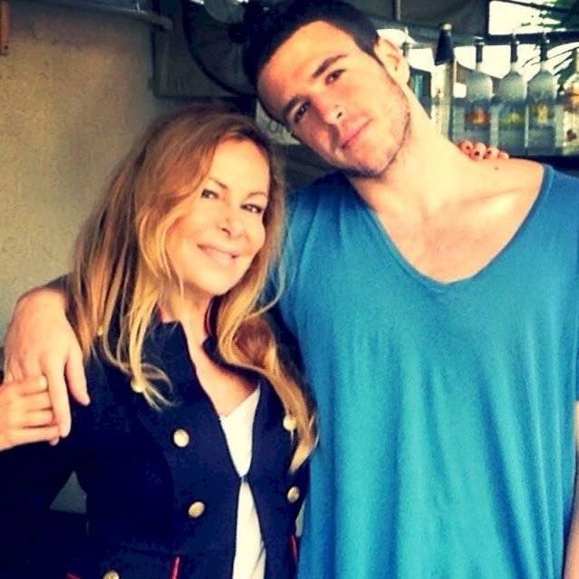 Ana Obregón y su hijo