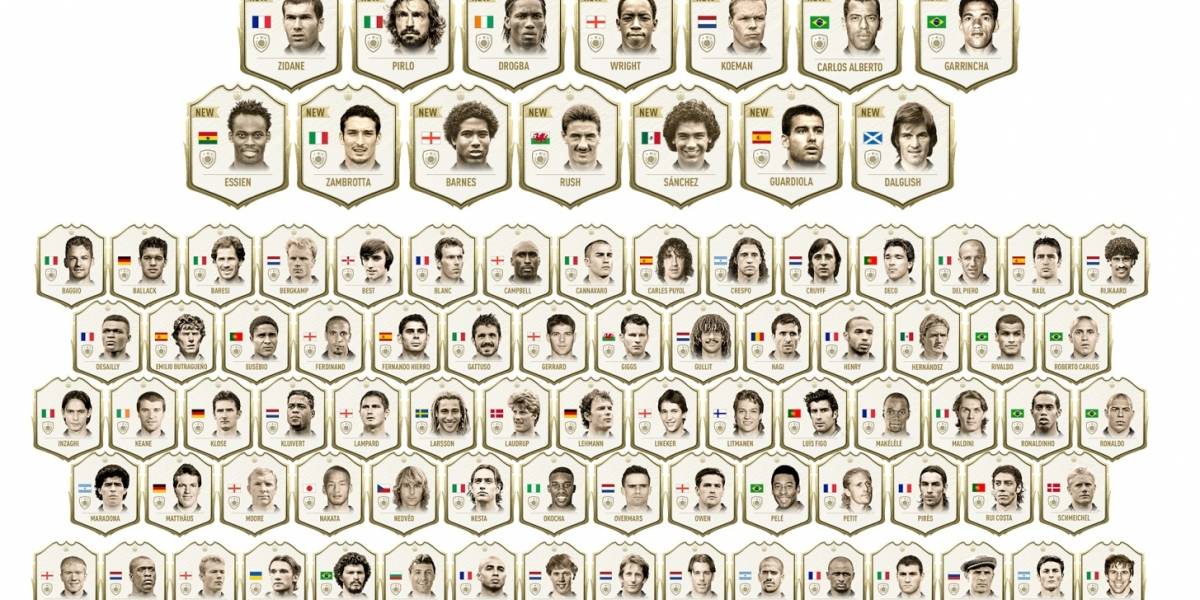 ¿Quiénes son los Iconos mejor valorados en el FIFA Ultimate Team?