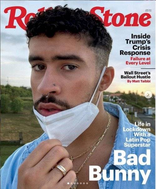 Bad Bunny es portada de la revista Rolling Stone